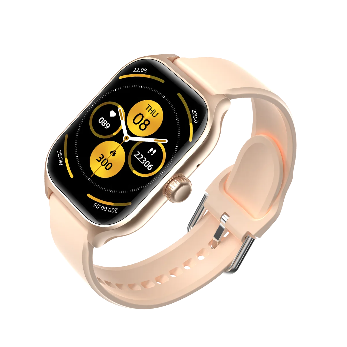 HW3 Plus Smart Watch 2.04" AMOLED GPS ECG NFC IP67