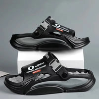 Sandalias de Masaje Hombre Verano - Slides Antideslizantes