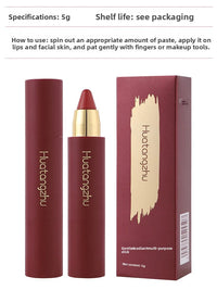 3-in-1 Multi-Use Makeup Stick — Lipstick, Blush & Eyeshadow, Luminous Matte Finish