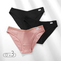 Panties de Algodón FINETOO - Ropa Interior Femenina Sexy Talla M-4XL
