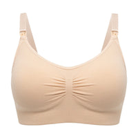 Plus Size Nursing Bra | Seamless Wire-Free Maternity Bralette with Removable Pads (M–XXL)
