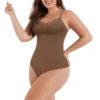 Seamless Thong Bodysuit Shapewear - Full Body Tummy Control
