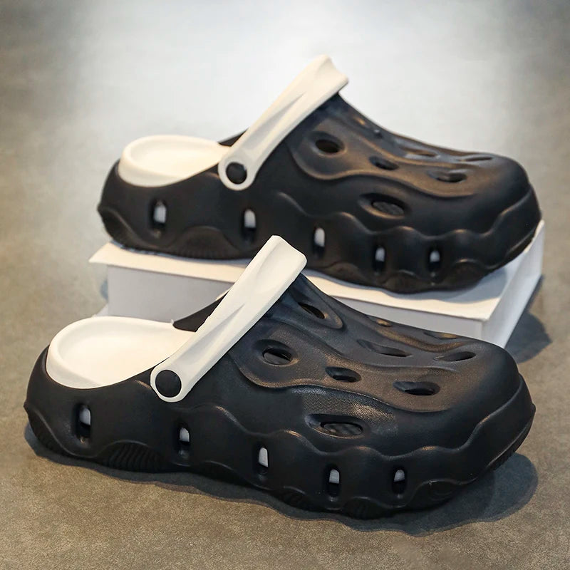 Comfortable EVA Slippers - Adjustable Strap Slides for Men & Women