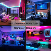 Bluetooth RGB LED Strip Light | 5V USB 5050 SMD Smart App Control