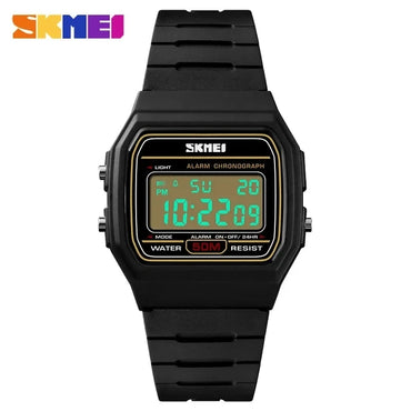 SKMEI 1412 Men's Digital Sport Watch – Waterproof, Chronograph, Alarm, LED Display