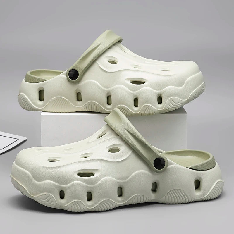 Comfortable EVA Slippers - Adjustable Strap Slides for Men & Women