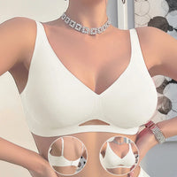 Jelly Gel Seamless Push-Up Bra | Wire-Free U-Back Bralette for Women