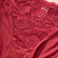 Sexy Lace G-String – Rhinestone Letter Strap & Hollow-Out Mesh Design