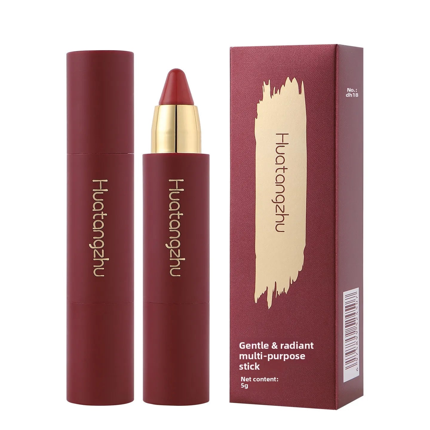 3-in-1 Multi-Use Makeup Stick — Lipstick, Blush & Eyeshadow, Luminous Matte Finish