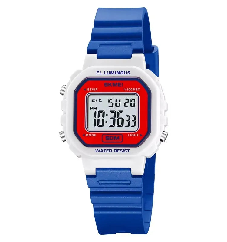 SKMEI 2326 Unisex Digital Sport Watch – 50M Waterproof, Alarm, EL Backlight, 12/24H