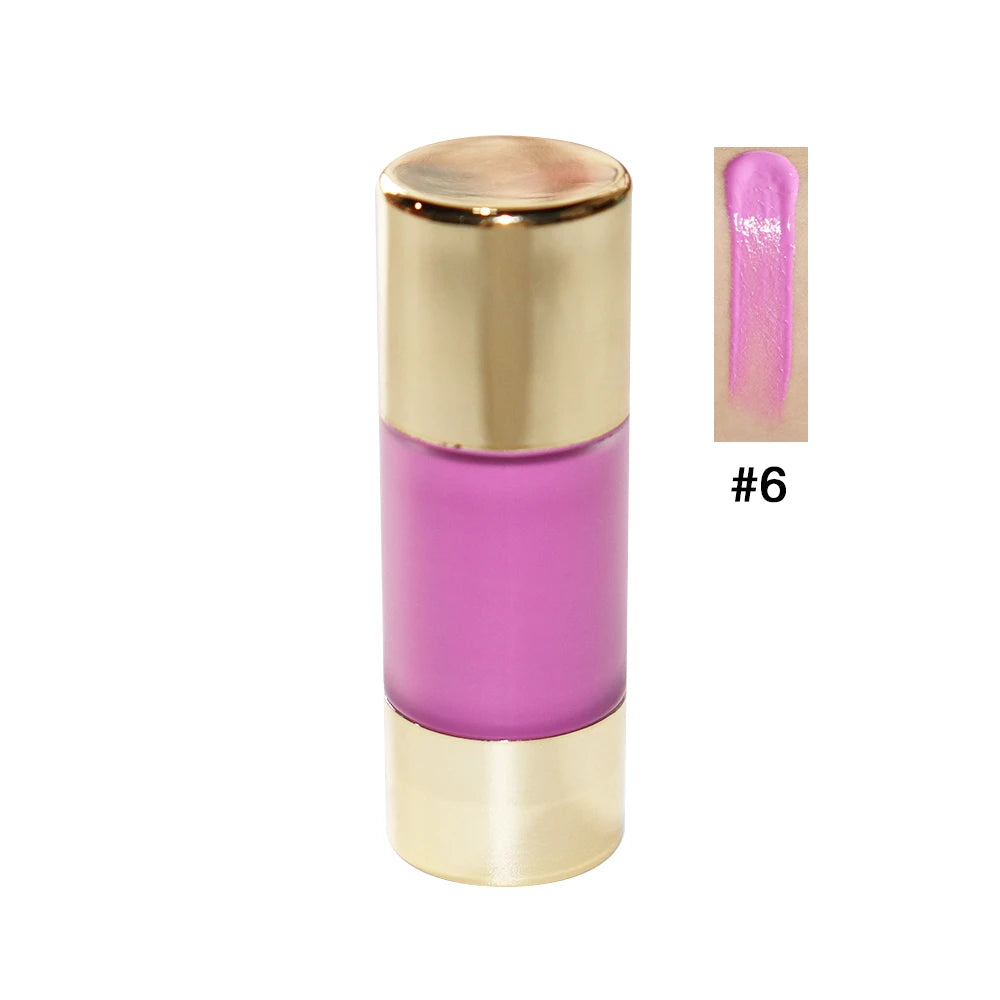 Vegan Mineral Liquid Blush — High-Pigment, Waterproof, Natural Finish, 6 Shades