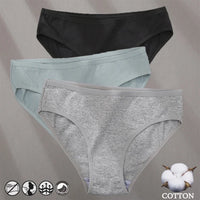 Bragas de Algodón Jacquard Hipoalergénicas para Mujer