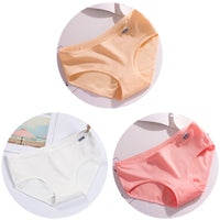 Set de 3 Panties de Algodón - Ropa Interior de Talle Medio Tallas Plus