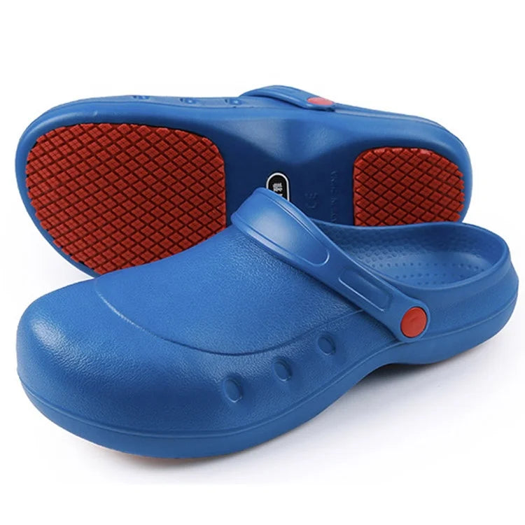 Black Men Nursing Kitchen Chef Work Shoes With Steel Toe Cap Protection