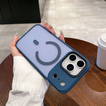 Magnetic Case for iPhone 15 16 Pro Max 17 Air Matte Clear Cover for iPhone 17 Pro Max Magnetic Phone Case