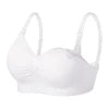 Plus Size Front-Open Seamless Nursing Bra – Wire-Free Padded Postpartum Maternity Bra
