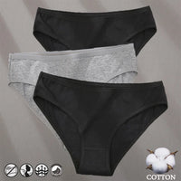 Bragas de Algodón Jacquard Hipoalergénicas para Mujer