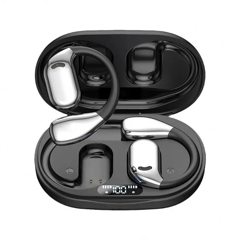 Wireless Headphone Bone Conduction Ear-clip Sports Headphone BT5.4 IPX4 Waterproof of Battery Al Translator Earbuds for Iphone