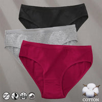 Bragas de Algodón Jacquard Hipoalergénicas para Mujer