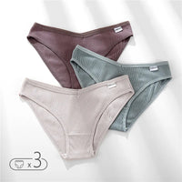 Panties de Algodón FINETOO - Ropa Interior Femenina Sexy Talla M-4XL