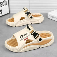 Sandalias de Masaje Hombre Verano - Slides Antideslizantes