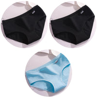 Set de 3 Panties de Algodón - Ropa Interior de Talle Medio Tallas Plus