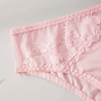 Luxury Satin Lace Hipster Briefs – Silky Breathable Low-Rise Everyday Panties
