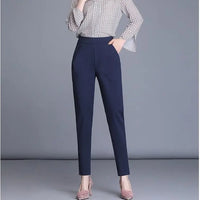 Pantalones Casuales de Algodón para Mujer - Bordados Estilo Boho