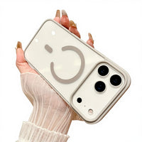 Transparent Magnetic iPhone Case – MagSafe Compatible, Anti-Drop TPU | iPhone 13 to 17 Pro Max