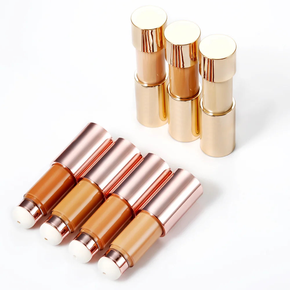 Waterproof Liquid Foundation — Full Coverage, Oil-Control, 10 Shades, 30ml