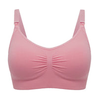 Plus Size Nursing Bra | Seamless Wire-Free Maternity Bralette with Removable Pads (M–XXL)
