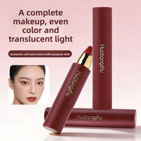 3-in-1 Multi-Use Makeup Stick — Lipstick, Blush & Eyeshadow, Luminous Matte Finish