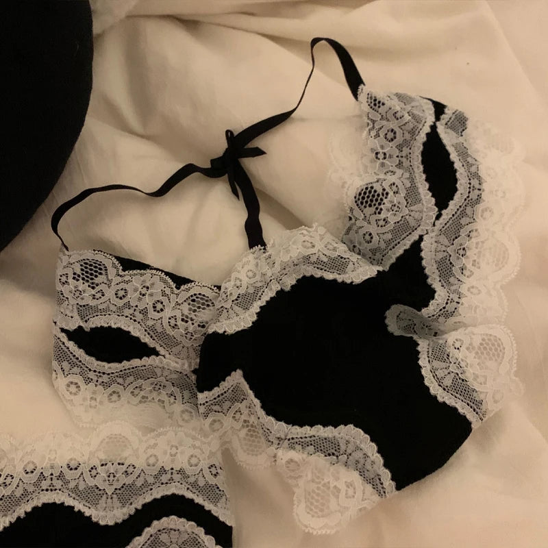 Wildness Lace Strapped Woman Panties Sexy Mature Ladies Underwear
