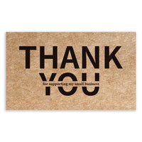 30PCS Online Retail Cardstock Package "Thank You For Your Order" Postcards Greeting Labels Kraft Paper Cards Express Appreciate