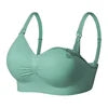 Plus Size Front-Open Seamless Nursing Bra – Wire-Free Padded Postpartum Maternity Bra