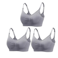 Nursing Bras for Breastfeeding Women – 3-Pack Seamless Maternity Bra (S–4XL)
