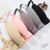 Boneless Nursing Bra – Front Clasp, U-Back & Removable Pads | Anti-Sagging Maternity Bra