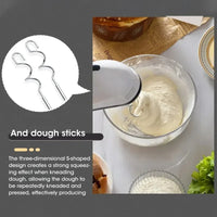 7-Speed Electric Hand Mixer | Automatic Blender for Cream, Eggs, Cake & Dough
