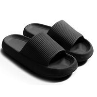 Thick Sole Cloud Slippers Women Men,Large Size,Pillow House Slippers Shower Sandals,Indoor Bathroom Slides,Lightweight,Non-Slip