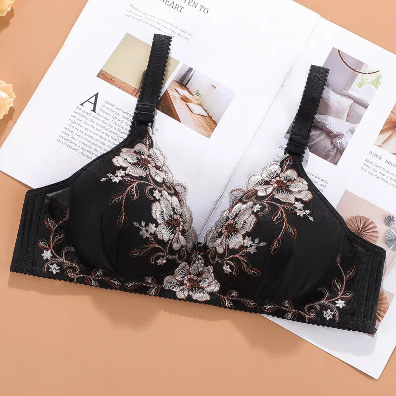 Floral Lace Push-Up Bralette