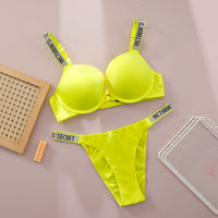 Lace Push-Up Bralette & Panty Set – Seamless, Breathable Lingerie Set | Everyday Comfort