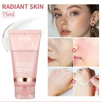 Eelhoe Collagen Overnight Peel-Off Face Mask – 75ml | Anti-Aging, Hydrating & Firming Korean Skincare