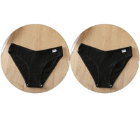 Set de 2 Panties de Algodón Hipoalergénico Talle V Plus M-4XL