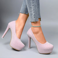 Women Pumps Stiletto Sexy High Heels Women 2024 New Summer Casual Plus Size Pumps Platform Luxury Wedding Shoes Zapatos De Mujer