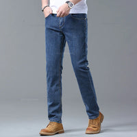 Men's Slim Straight Stretch Denim Jeans