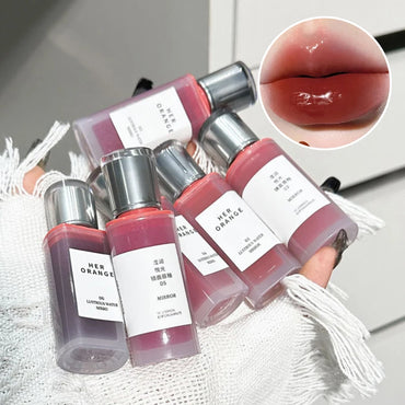 Crystal Gloss Lip Lacquer – Non-Sticky Glass-Like Shine | Long-Lasting Hydration | Full Size
