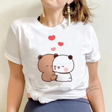 Women's Bubu Dudu Y2K T-Shirt - Harajuku Anime Streetwear