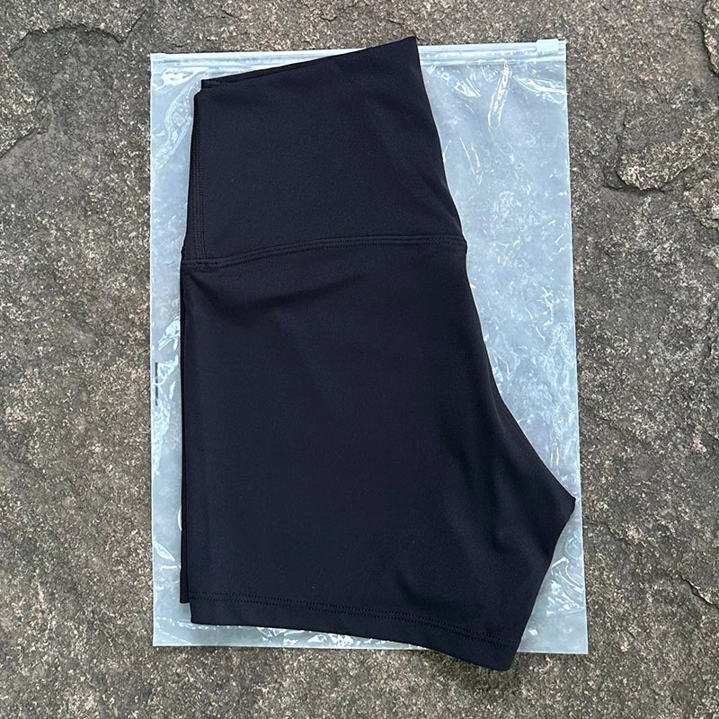 Shorts Deportivos Mujer Cintura Alta - Yoga Gym Running con Efecto Levanta Glúteos