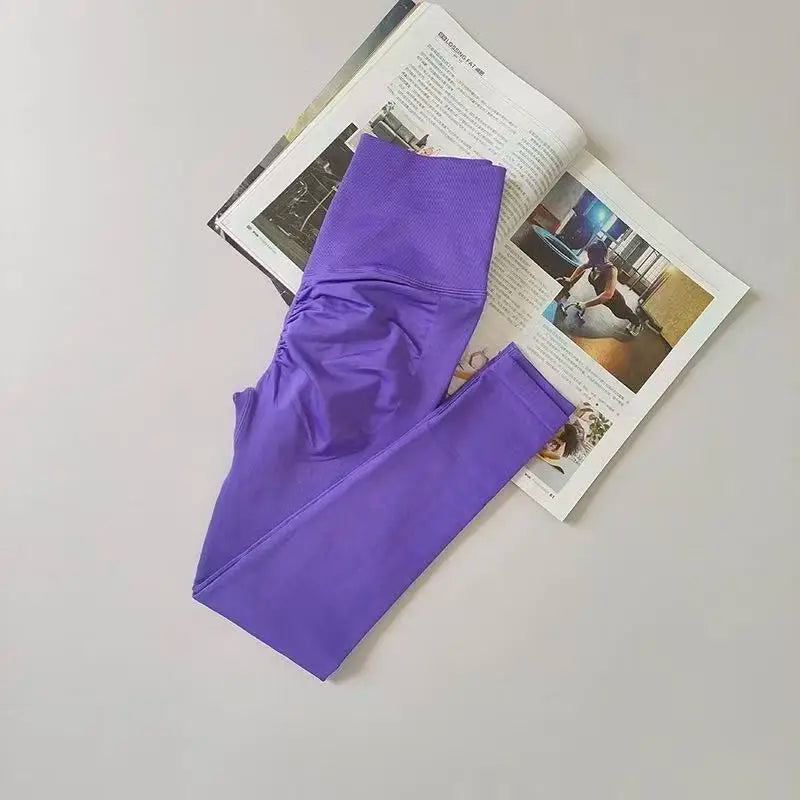 Leggings Deportivos Mujer Cintura Alta - Yoga Fitness Sin Costuras