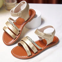 Sandalias Tejidas a Mano para Niños - Suela Gruesa y Suave | Tallas 26-36